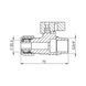 Кран кульовий обтискний Thermo Alliance Forte 20х3/4" ЗР SF262W20 SD00023058 фото 2