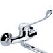 Змішувач для кухні локтьовий Lidz Watt 009 настінний (k35) LDWAT009CRM34862 Chrome SD00040966 фото 2