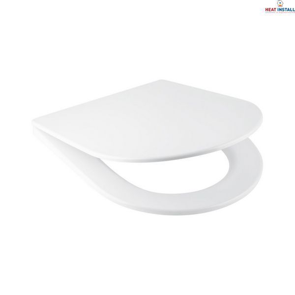 Сидіння для унітаза Qtap (Jay 520,640, Swan 520,640) з мікроліфтом Slim QT1699SC5176W SD00038757 фото