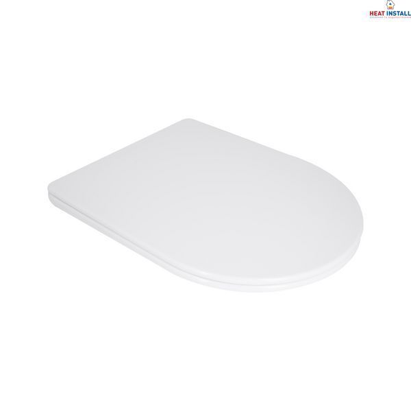 Сидіння для унітаза Qtap (Jay 520,640, Swan 520,640) з мікроліфтом Slim QT1699SC5176W SD00038757 фото