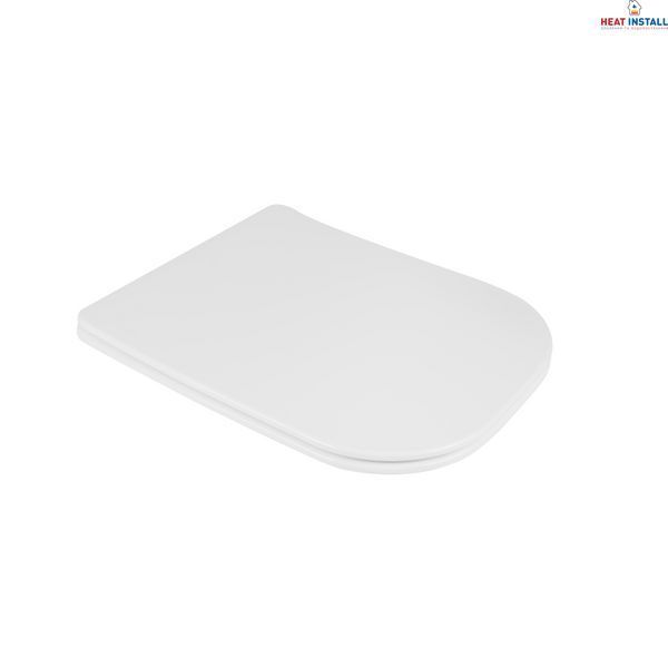 Сидіння для унітаза Qtap Nando з мікроліфтом Slim QT12991222AW SD00049381 фото
