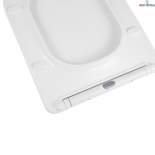 Сидіння для унітаза Qtap Nando з мікроліфтом Slim QT12991222AW SD00049381 фото