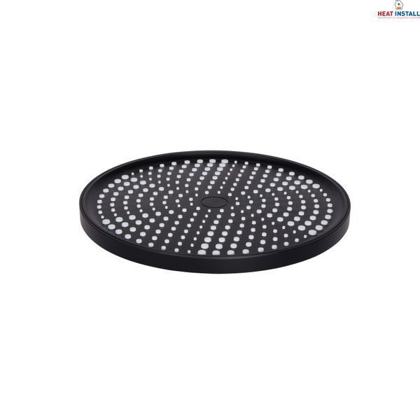 Лійка для верхнього душу Qtap Hlavova D 250 мм округла QTHLA107BLM45949 Black Matt SD00052073 фото