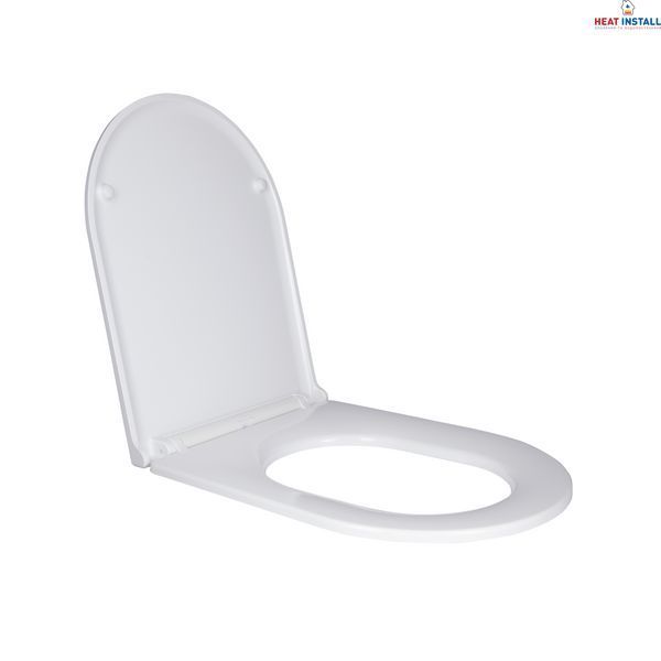 Сидіння для унітаза Qtap (Robin, Scorpio) з мікроліфтом Slim QT99HY2049W SD00046077 фото
