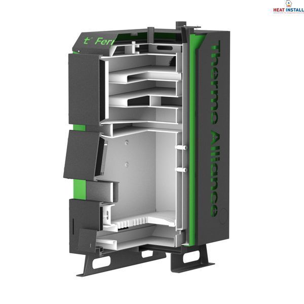 Котел твердопаливний сталевий Thermo Alliance Ferrum Plus V 5.0 FSF+ 26 SD00054015 фото