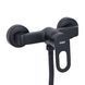 Змішувач для душу Lidz Latwa 010 (з душовим гарнітуром) (k40) LDLAT010BLA45421 Black SD00051545 фото 2