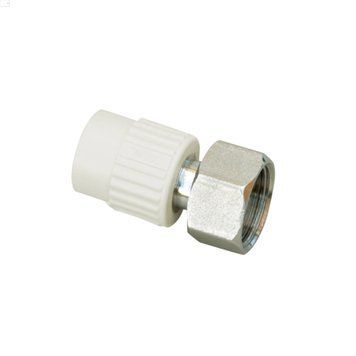 Муфта PPR з накидною гайкою Blue Ocean 20х1/2" ВР з латунним штоком SD00006459 фото
