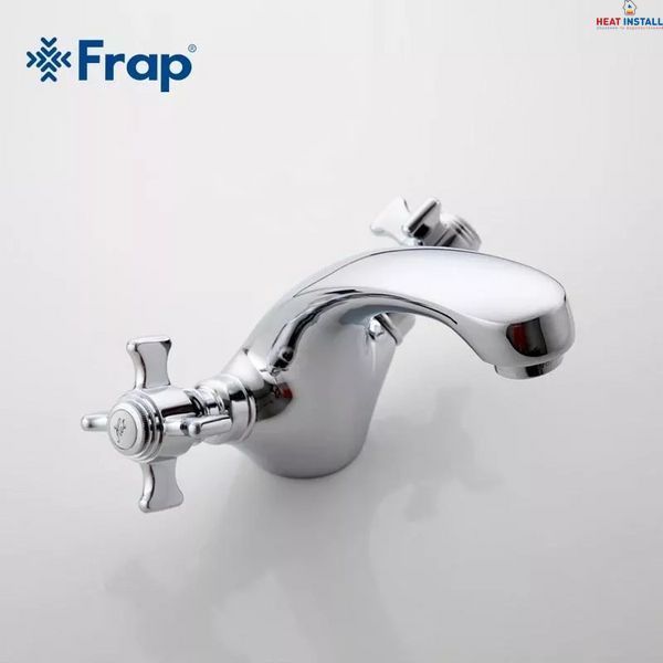 Змішувач для умивальника Frap F1024, хром 1033910 фото