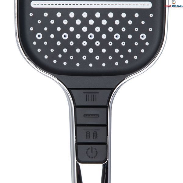 Лійка для ручного душу Qtap Rucni 130x130 мм QTRUC125CRM45956 Chrome SD00052080 фото