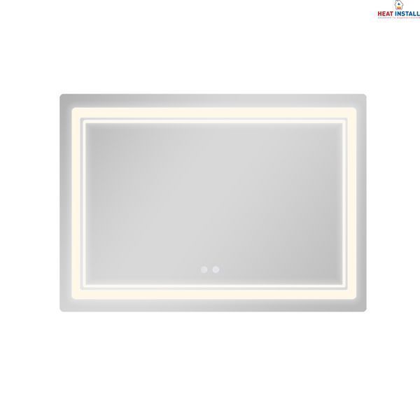 Дзеркало Qtap Cardinal (CA2) 1200х800 з LED-підсвічуванням Touch, з антизапотіванням, з димером, рег. темп. кольору (3000-6500K) QT0478C1208048454 SD00054578 фото