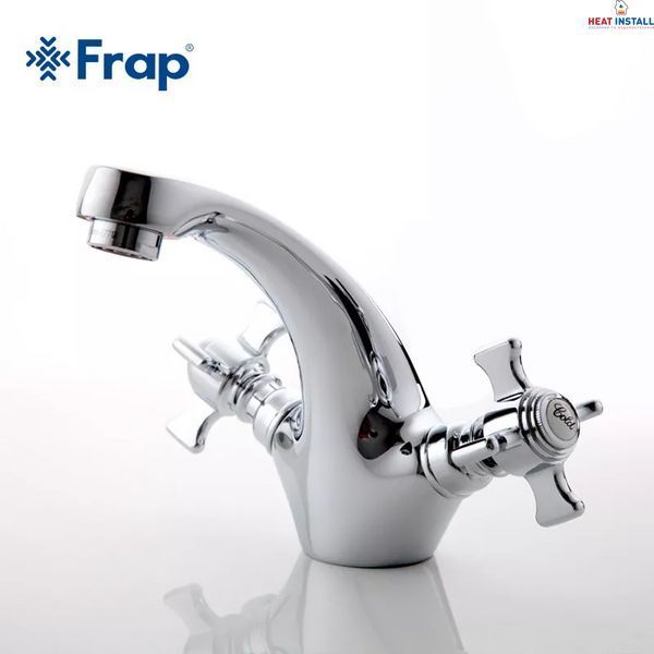 Змішувач для умивальника Frap F1024, хром 1033910 фото