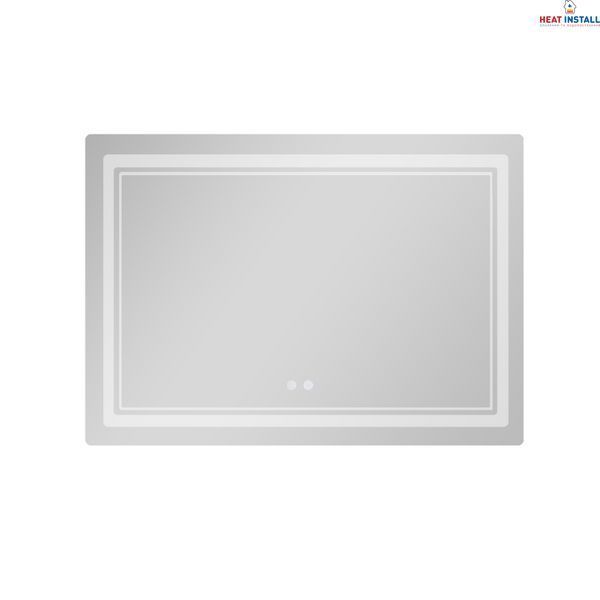 Дзеркало Qtap Cardinal (CA2) 1200х800 з LED-підсвічуванням Touch, з антизапотіванням, з димером, рег. темп. кольору (3000-6500K) QT0478C1208048454 SD00054578 фото