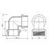 Кут Thermo Alliance Forte 1" ЗЗ SF37325 SD00002700 фото 1