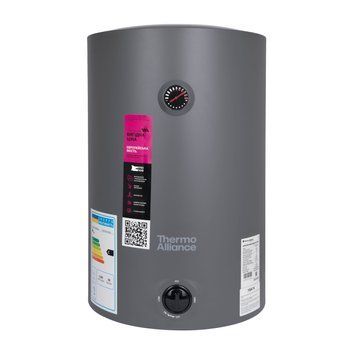 Водонагрівач електричний 50 л Grey універсальний, мокрий ТЕН 1,5 кВт D50VH15Q2G Thermo Alliance SD00055133 фото
