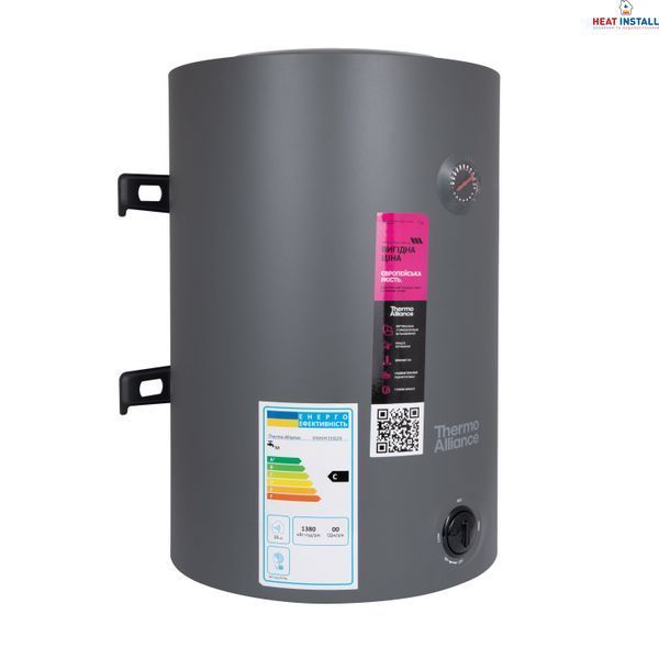 Водонагрівач електричний 50 л Grey універсальний, мокрий ТЕН 1,5 кВт D50VH15Q2G Thermo Alliance SD00055133 фото