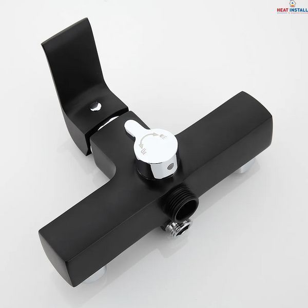 Змішувач для ванни GAPPO G2250, чорний 1033925 фото