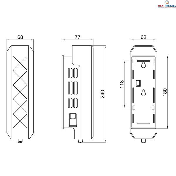 Диспенсер для мила Qtap Pohodli QTDM350CP1 Chrome (D&aacute;vkovač) SD00042889 фото