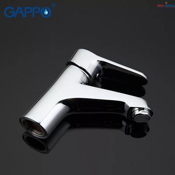Змішувач для умивальника GAPPO G1036, хром 1034004 фото