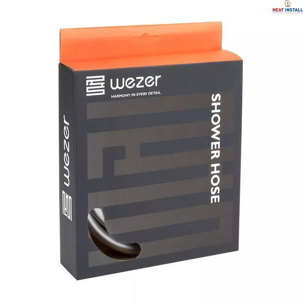 Душовий шланг WEZER WKR-015-150, 150 см, сірий 1046295 фото
