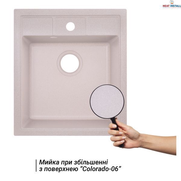 Кухонна мийка Lidz 460х515/200 COL-06 (LIDZCOL06460515200) SD00042418 фото