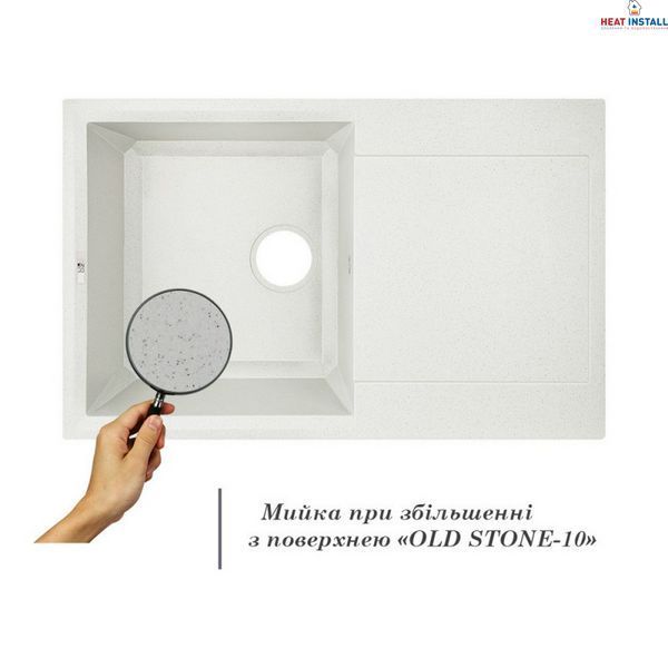 Кухонна мийка Lidz 790x495/230 STO-10 (LIDZМSTO10790495230) SD00039805 фото