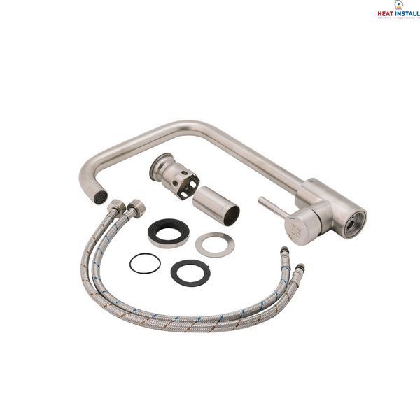 Змішувач для кухні Lidz Aria 015F1 (k35) LDARI015F1NKS21690 Nickel SD00027787 фото