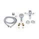 Змішувач для ванни Lidz Latwa 006 (з душовим гарнітуром) (k35) LDLAT006WHI45424 White SD00051548 фото 2