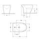 Біде підлогове Qtap Presto 540&times;340&times;400 White QTPRE29W43056 SD00049173 фото 2