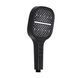 Лійка для ручного душу Qtap Rucni 130x130 мм QTRUC125BLM45957 Black Matt SD00052081 фото 3
