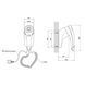 Фен з тримачем Lidz Tarnow 0191 1100 Вт LDTAR0191WHI32510 White SD00038612 фото 4