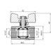 Кран кульовий Thermo Alliance Standart 1/2" ВР для газу (метелик) SD602NG15PN40 SD00021341 фото 2