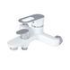 Змішувач для ванни Lidz Latwa 006 (з душовим гарнітуром) (k35) LDLAT006WHI45424 White SD00051548 фото 1