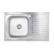 Кухонна мийка Brinex 5080-L 0,6 мм Satin (BRIN5080LSAT06) SD00054101 фото 1