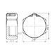 Заглушка Thermo Alliance Forte 1/2" ВР хром SF352H15 SD00002520 фото 2