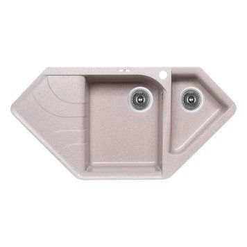 Кухонна мийка Lidz з додатковою чашею 1000x500/225 MAR-07 (LIDZMAR071000500225) SD00043090 фото