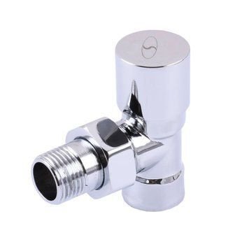 Кран вентильний з американкою1/2&Prime; кутовий п/ключ CHROM Art. 1844 Solomon 000002164 фото