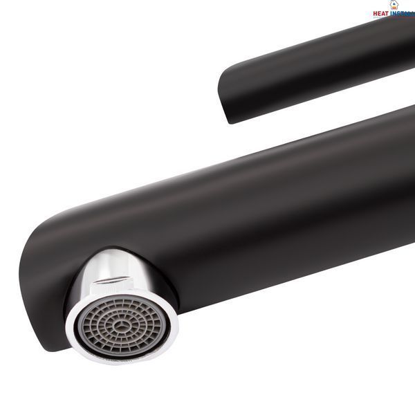Змішувач для раковини Qtap Grand QTGRABCR001F Chrome/Black SD00039605 фото