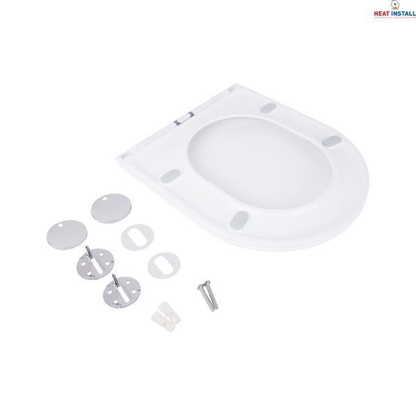 Сидіння для унітаза Qtap (Robin, Aries) з мікроліфтом Slim QT99HXU13W SD00046081 фото