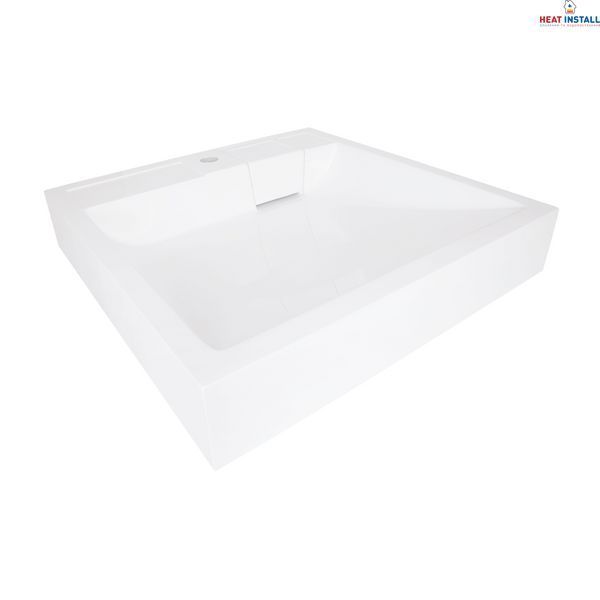 Раковина на пральну машину Qtap Arvin 595x595x115 мм, White QTARV2365WHI48575 SD00054699 фото