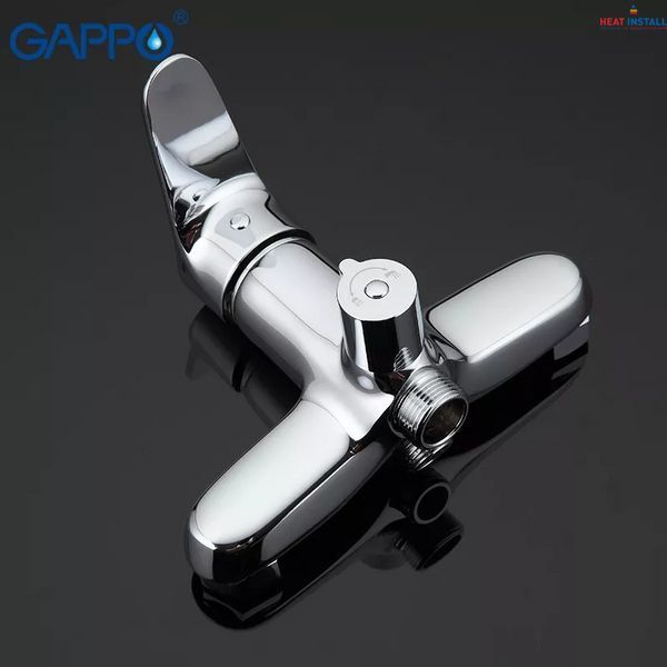 Змішувач для ванни GAPPO G2236, хром 1034005 фото