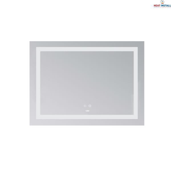 Дзеркало Lidz Kubis (KU1) 700х500 з LED-підсвічуванням Touch, з антизапотіванням, з димером, рег. яскравості LD78LF90448485 SD00054609 фото