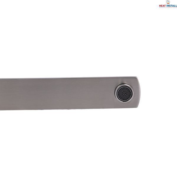 Вилив у зборі Lidz (355х40х36) для змішувачів Kubis 005, 1033 Nickel LDKUB355403549509 SD00055633 фото