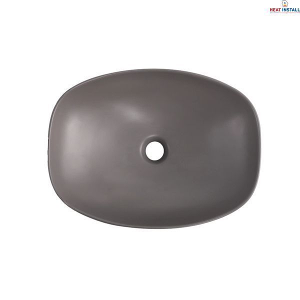 Комплект Qtap Robin Stone grey 3 в 1: підвісний унітаз Ultra Quiet + біде підвісне + раковина накладна QTROBSG49158 SD00055282 фото