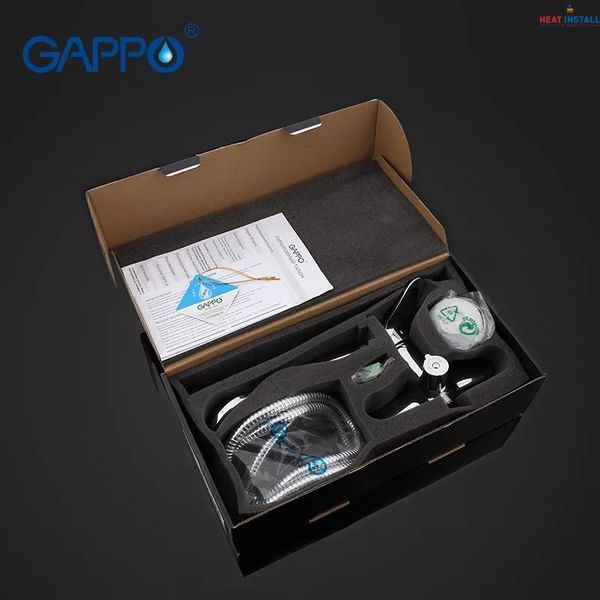 Змішувач для ванни GAPPO G2236, хром 1034005 фото