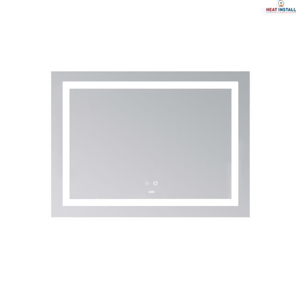 Дзеркало Lidz Kubis (KU1) 700х500 з LED-підсвічуванням Touch, з антизапотіванням, з димером, рег. яскравості LD78LF90448485 SD00054609 фото