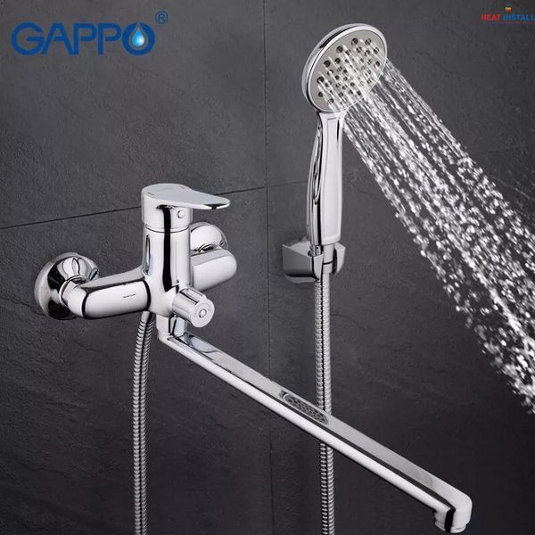 Змішувач для ванни GAPPO G2236, хром 1034005 фото