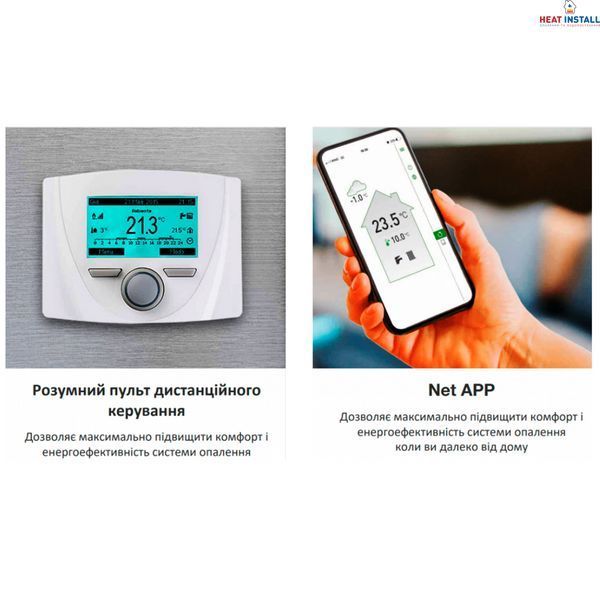 Котел газовий ITALTHERM SMART 24 NR конденс, двоконтурний + коакс. димохід 000028652 фото