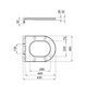 Сидіння для унітаза Qtap (Robin, Aries) з мікроліфтом Slim QT99HXU13W SD00046081 фото 3