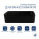 Комплект Qtap Tern: Раковина накладна прамокутна 480х370х135 мм Matt Black + Донний клапан PU03 SD00053424 фото 2
