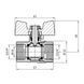 Кран кульовий SD Plus 3/4" ВР для газу (метелик) SD602NG20PN40 SD00021342 фото 2